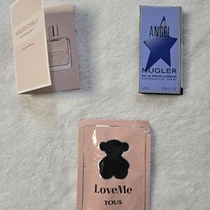 3pcs Perfume Samples- Angel, Givenchy,
